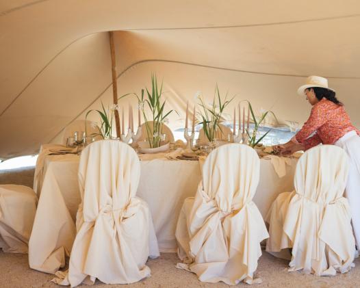 A Spectacular Dinner Party in Mexico Held at a Garden Venue with a World Famous Chef